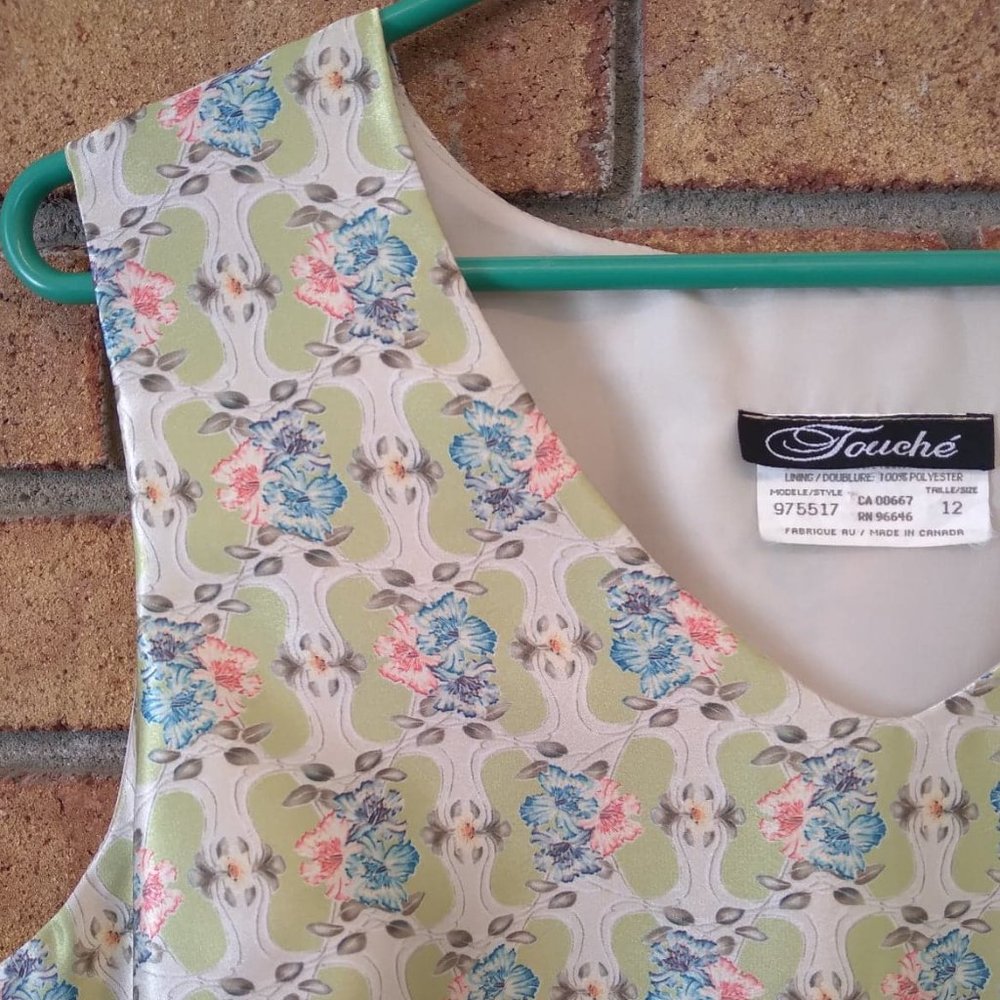 Shaped Satin Tank Top - Picture 3 of 6